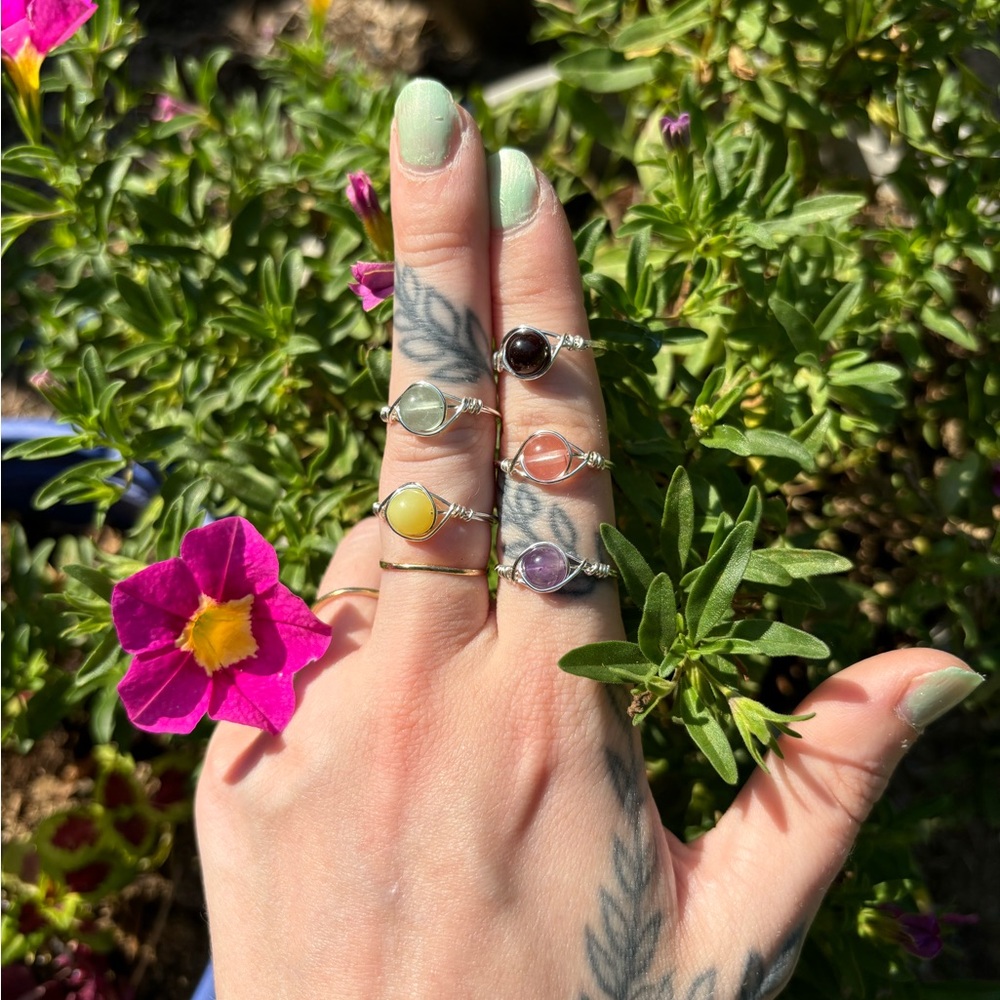 Crystal rings - Picture 3 of 4